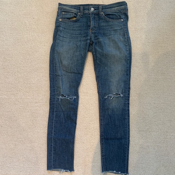 Low Rise Rag & Bone Jeans - Picture 1 of 3
